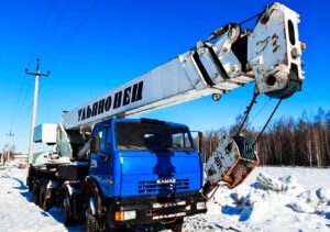 Автокран Ульяновец — 40 тонн